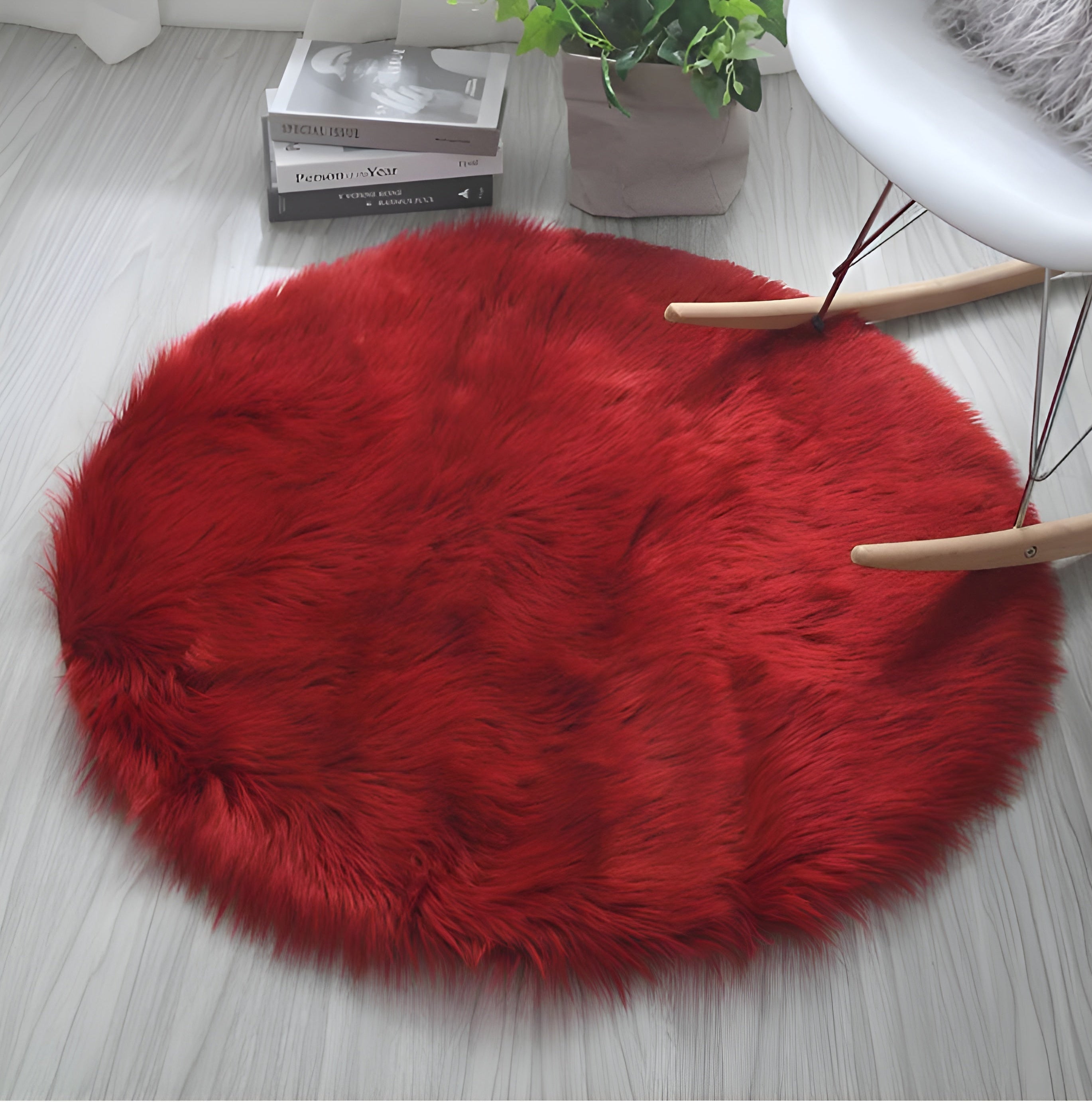 Round Cloud Plush Rug - Ultra Soft Minimalist