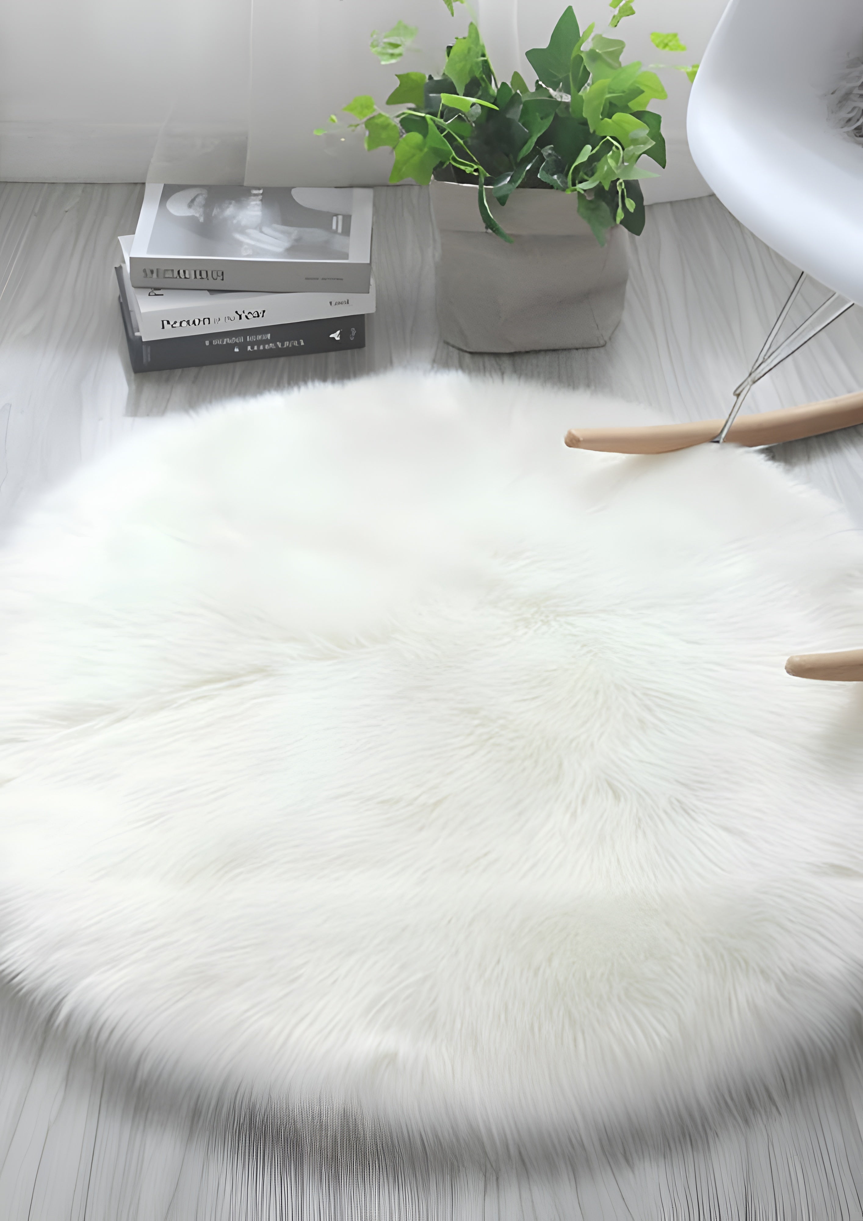 Round Cloud Plush Rug - Ultra Soft Minimalist