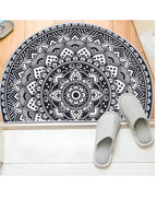 Bohemian Half Round Mandala Rug - Flair Anti-Slip