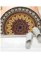 Bohemian Half Round Mandala Rug - Flair Anti-Slip