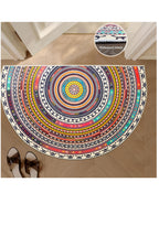 Bohemian Half Round Mandala Rug - Flair Anti-Slip